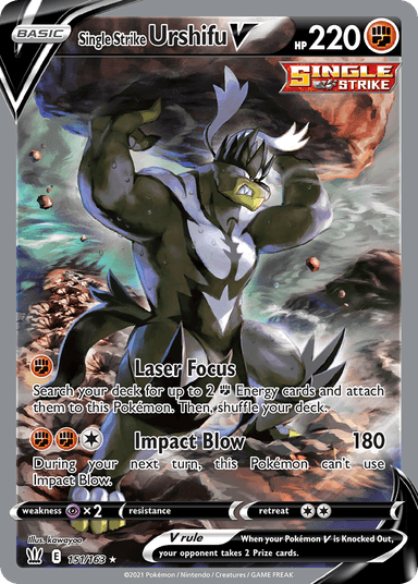 Single Strike Urshifu V, Battle Styles 151