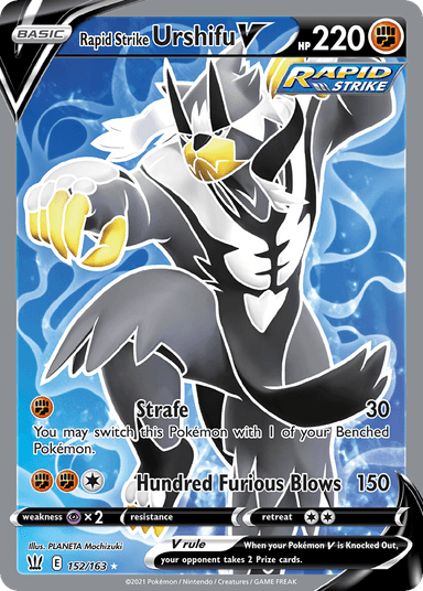 Rapid Strike Urshifu V, Battle Styles 152