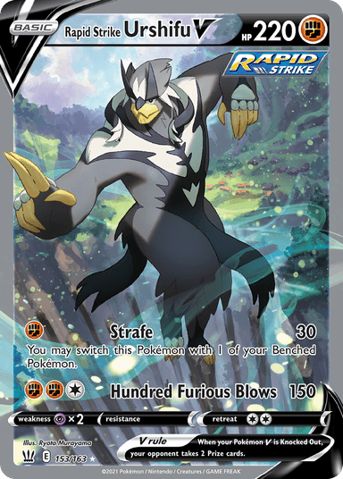 Rapid Strike Urshifu V, Battle Styles 153