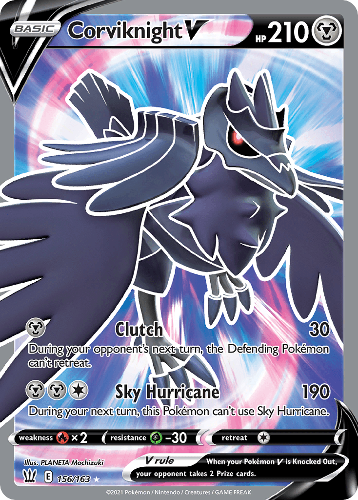 Corviknight V, Battle Styles 156