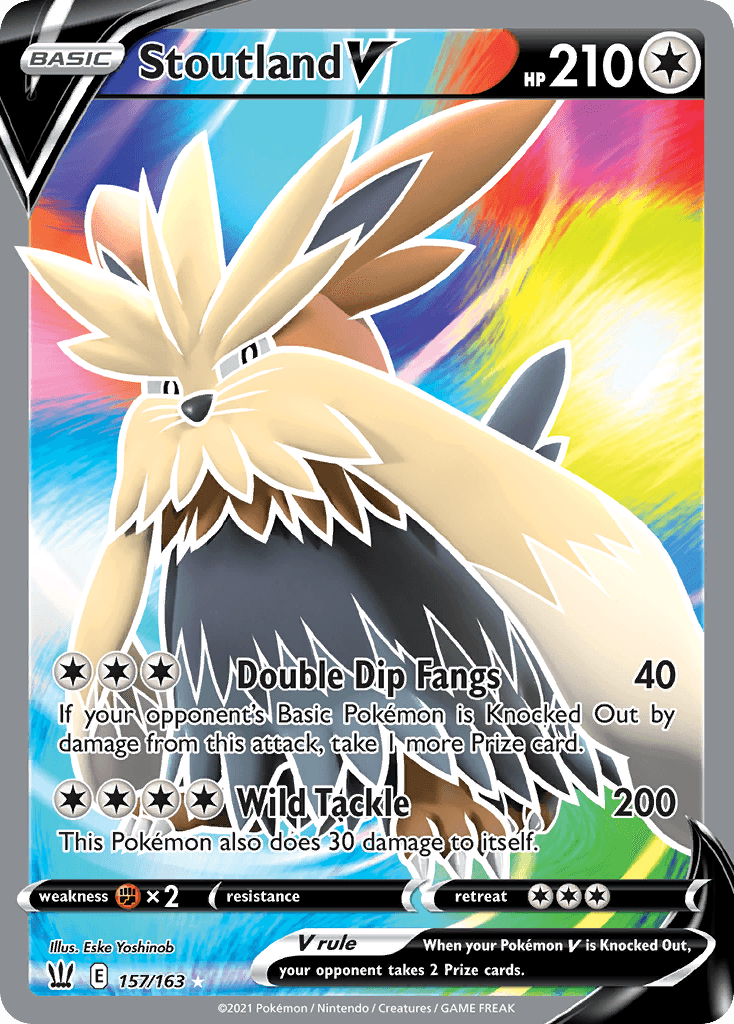Stoutland V, Battle Styles 157