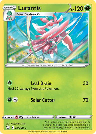 Lurantis, Battle Styles 15