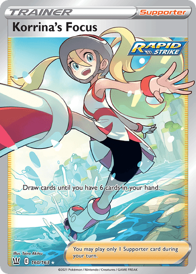 Korrina's Focus, Battle Styles 160