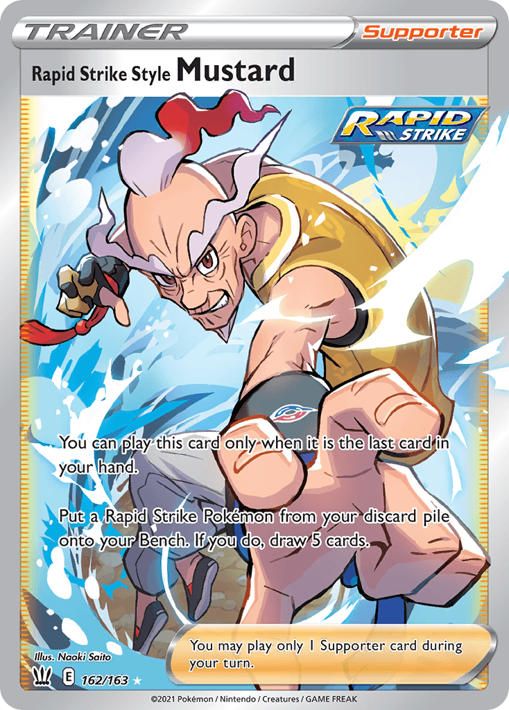 Rapid Strike Style Mustard, Battle Styles 162