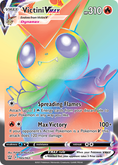 Victini VMAX, Battle Styles 165