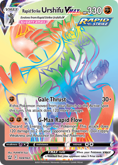 Rapid Strike Urshifu VMAX, Battle Styles 169