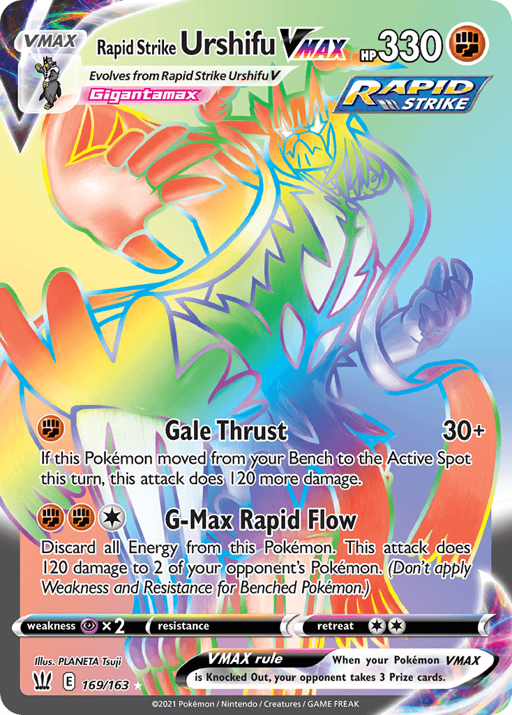 Rapid Strike Urshifu VMAX, Battle Styles 169