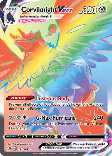 Corviknight VMAX, Battle Styles 171