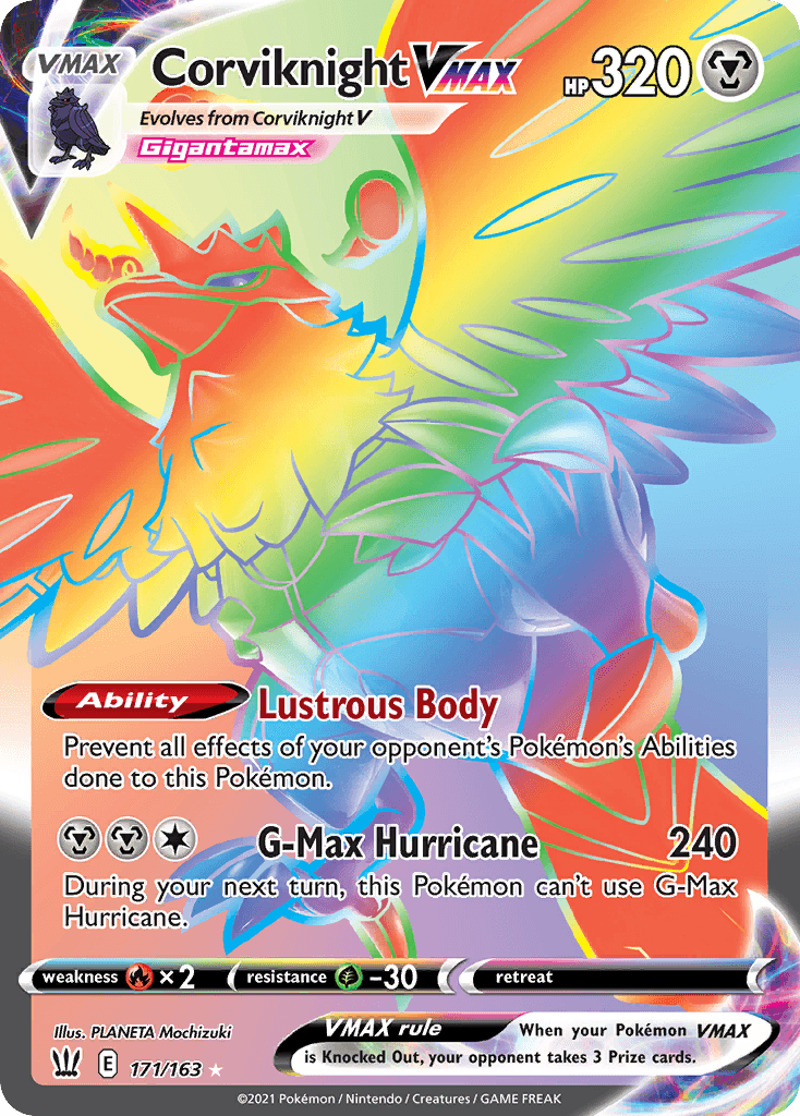 Corviknight VMAX, Battle Styles 171