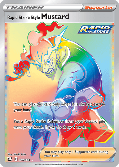 Rapid Strike Style Mustard, Battle Styles 176