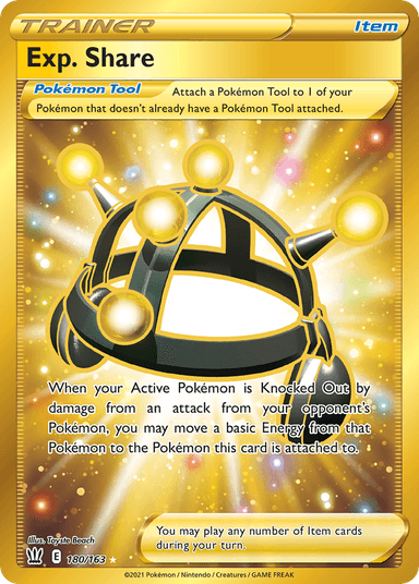 Exp. Share, Battle Styles 180