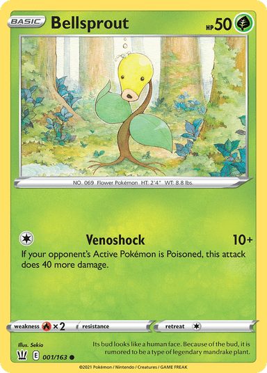 Bellsprout, Battle Styles 1