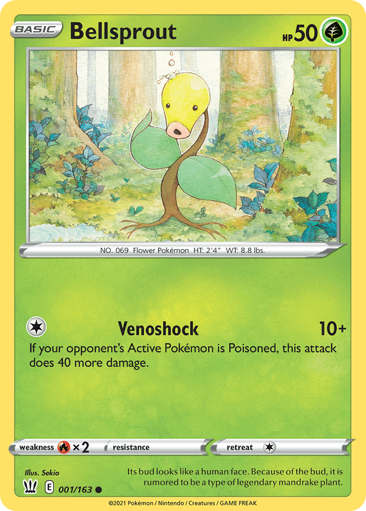 Bellsprout, Battle Styles 1