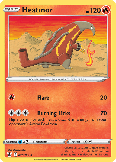 Heatmor, Battle Styles 26