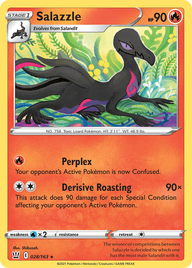 Salazzle, Battle Styles 28
