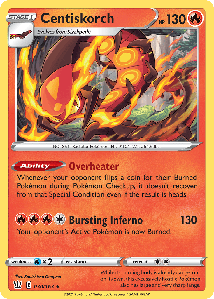 Centiskorch, Battle Styles 30
