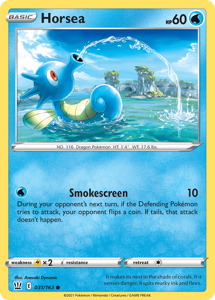 Horsea, Battle Styles 31