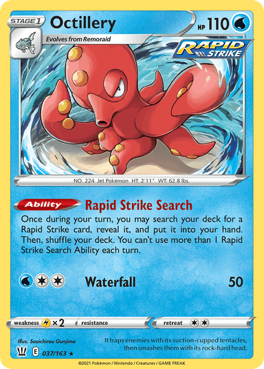 Octillery, Battle Styles 37