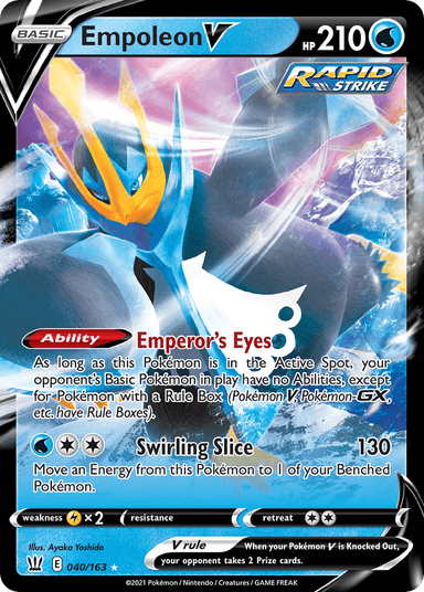 Empoleon V, Battle Styles 40