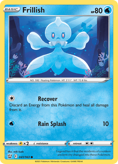 Frillish, Battle Styles 41
