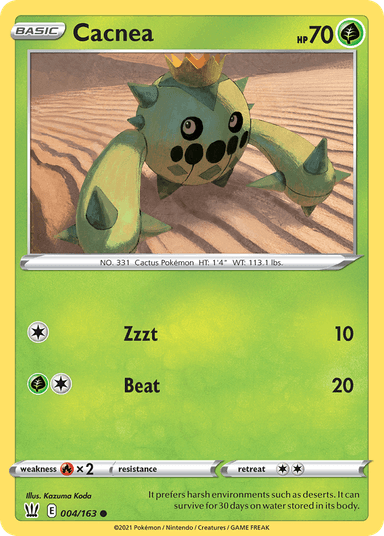 Cacnea, Battle Styles 4