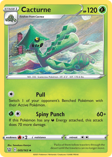Cacturne, Battle Styles 5