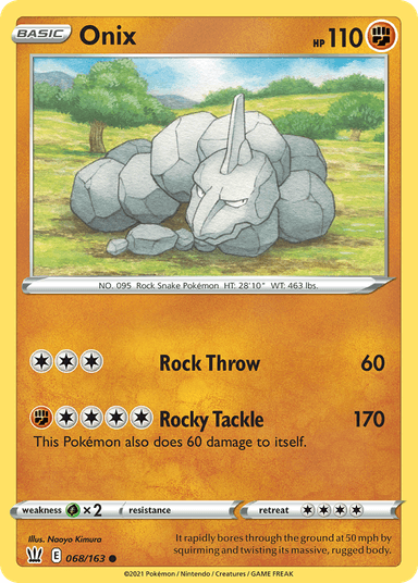 Onix, Battle Styles 68