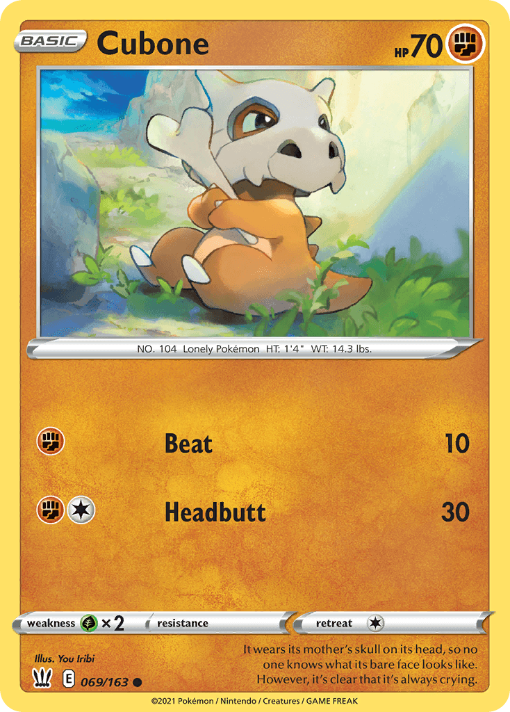 Cubone, Battle Styles 69