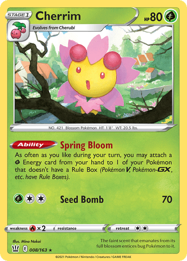 Cherrim, Battle Styles 8