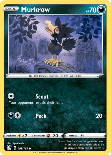 Murkrow, Battle Styles 93