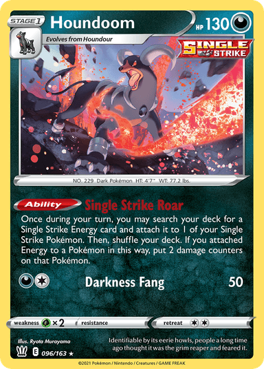 Houndoom, Battle Styles 96
