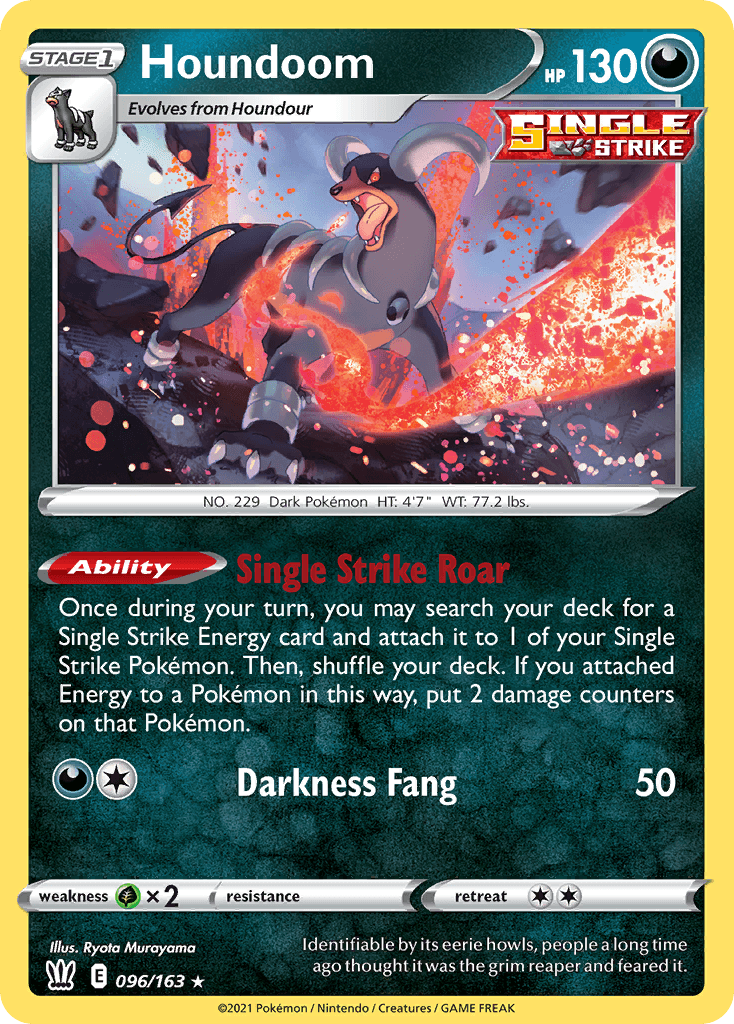 Houndoom, Battle Styles 96