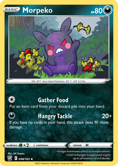 Morpeko, Battle Styles 98