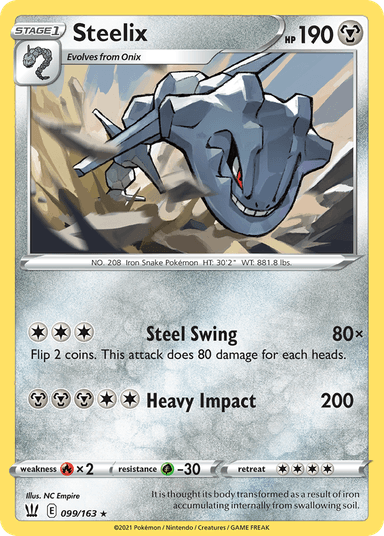 Steelix, Battle Styles 99