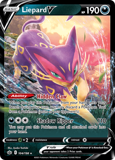 Liepard V, Chilling Reign 104