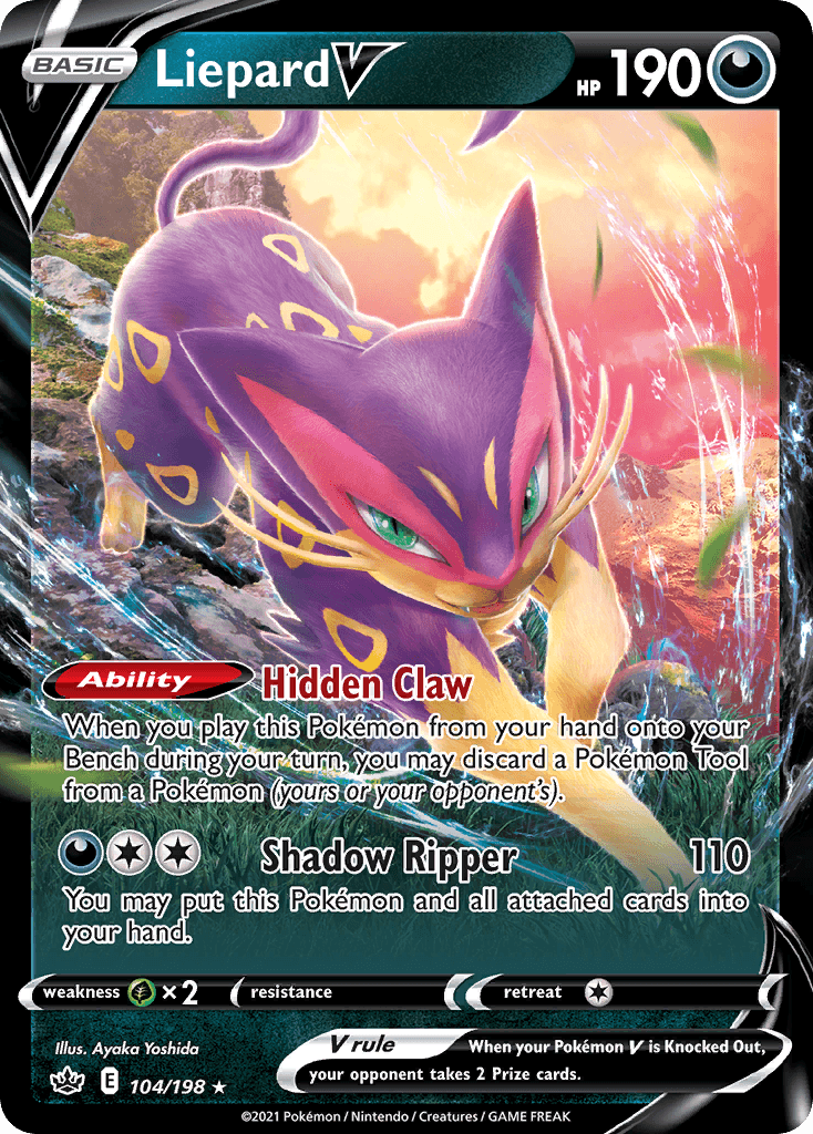 Liepard V, Chilling Reign 104