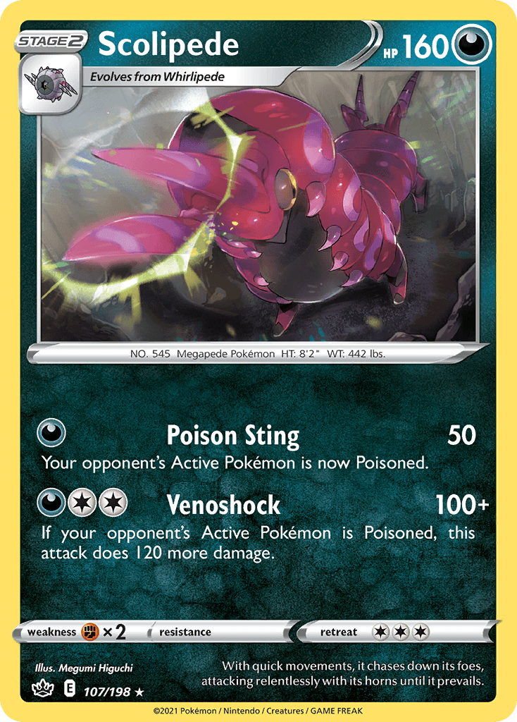 Scolipede, Chilling Reign 107