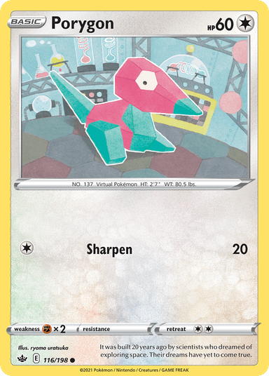 Porygon, Chilling Reign 116