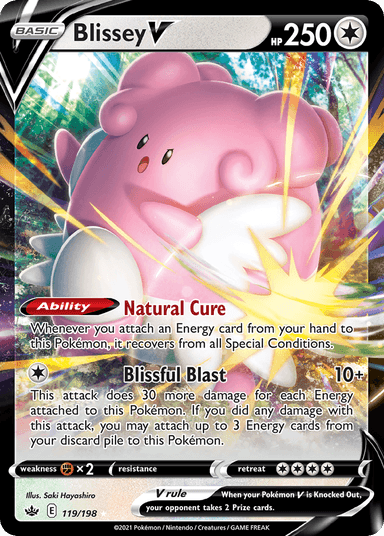 Blissey V, Chilling Reign 119