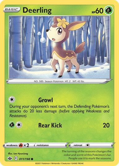 Deerling, Chilling Reign 11