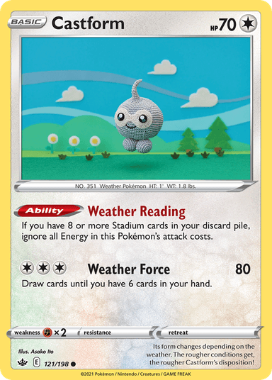 Castform, Chilling Reign 121