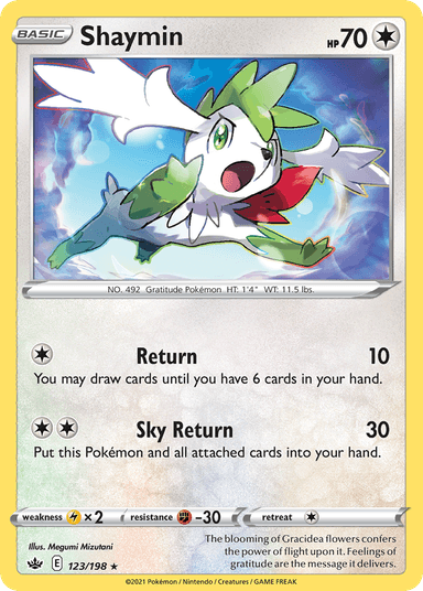 Shaymin, Chilling Reign 123