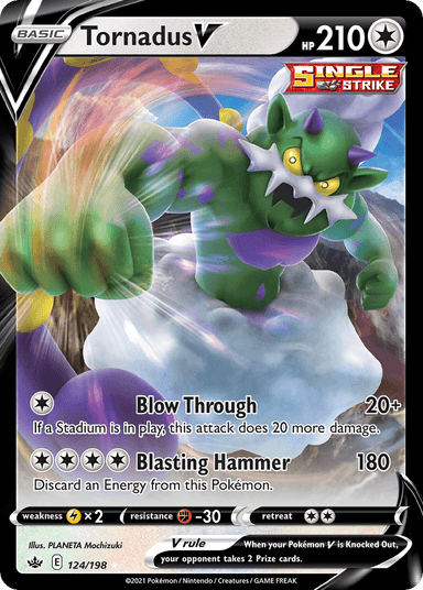 Tornadus V, Chilling Reign 124