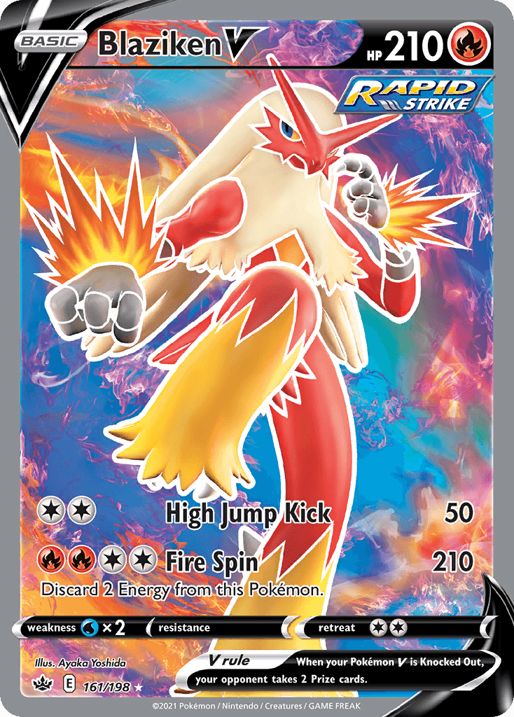 Blaziken V, Chilling Reign 161