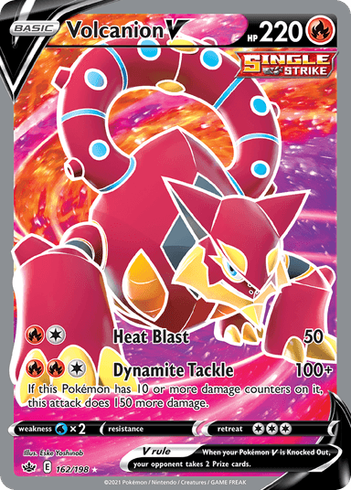 Volcanion V, Chilling Reign 162