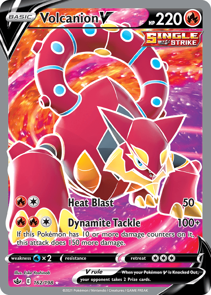 Volcanion V, Chilling Reign 162