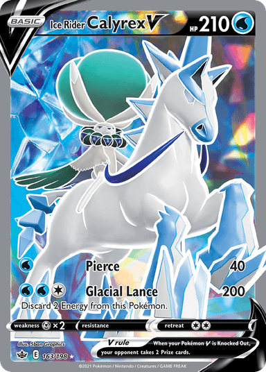 Ice Rider Calyrex V, Chilling Reign 163