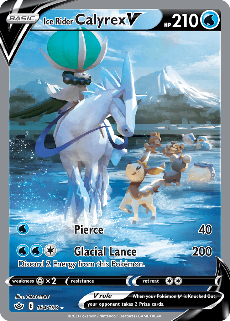 Ice Rider Calyrex V, Chilling Reign 164