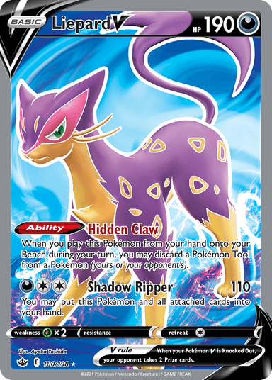 Liepard V, Chilling Reign 180