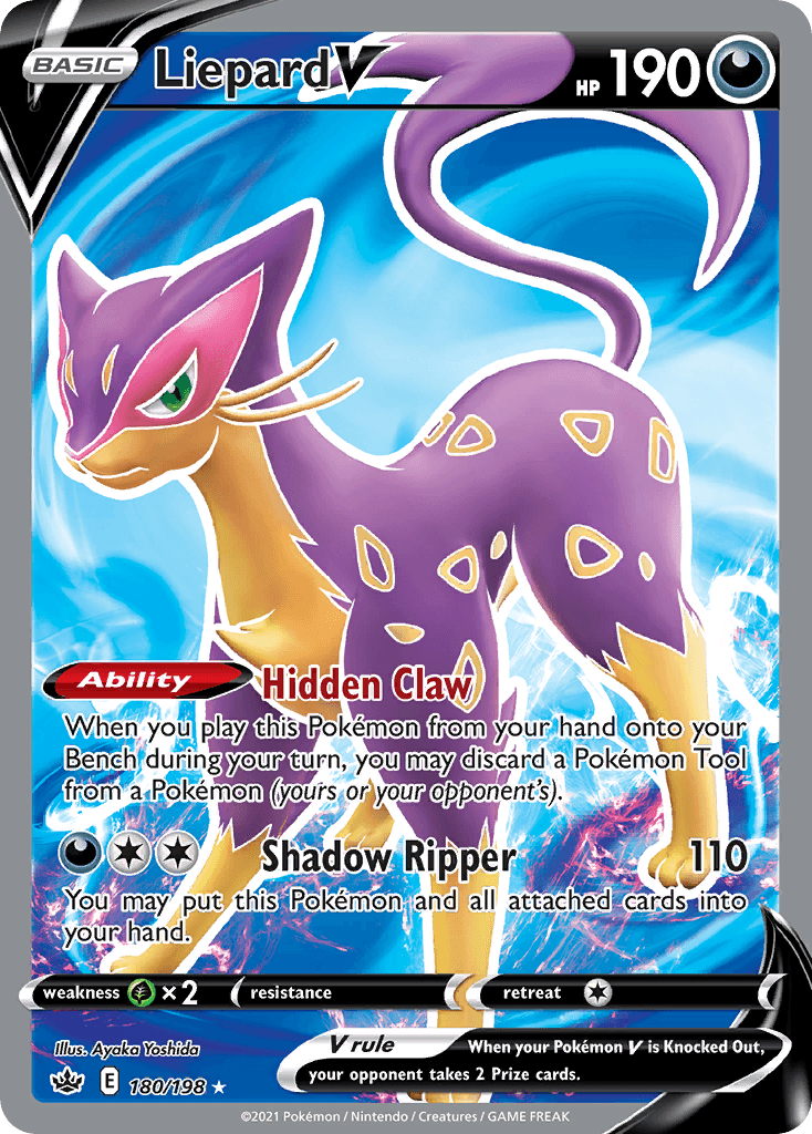 Liepard V, Chilling Reign 180